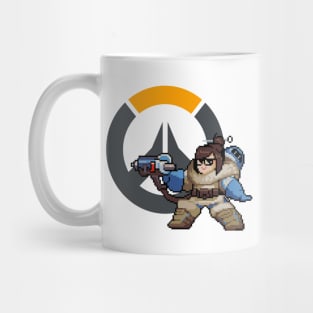 Overwatch - 16-Bit Mei W/ Logo Mug